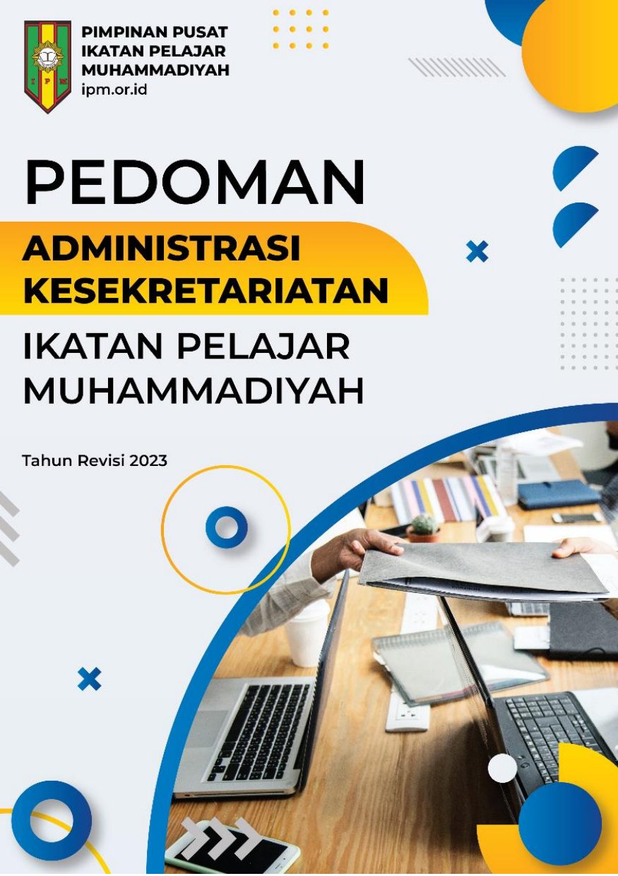Cover Pedoman Administrasi Kesekretariatan IPM 2023